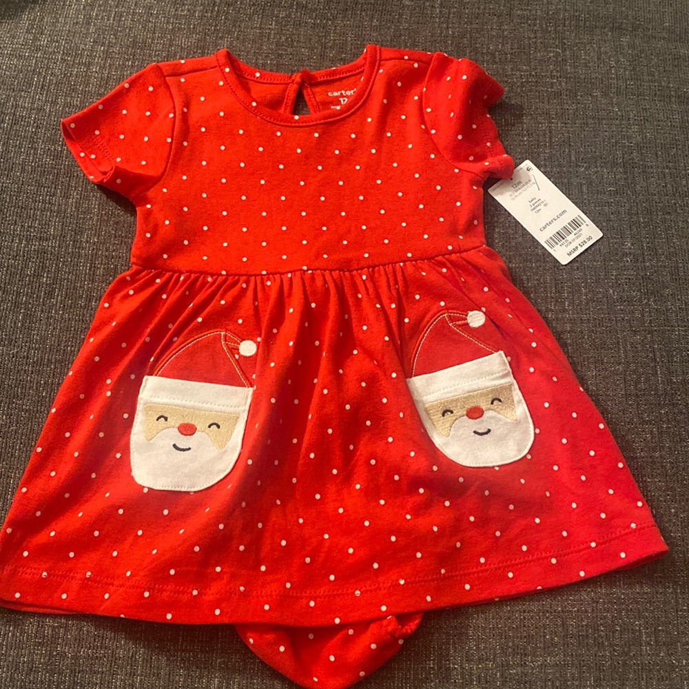 Carter’s Santa Dress * Brand New *